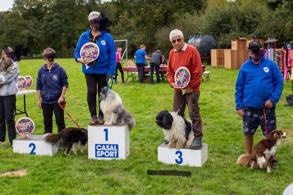 TALIA de la vallée de blyska 3 eme au sélectif GPF agility